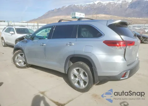 2017 Toyota Highlander Limited z USA, uszkodzony, nr VIN 5TDDZRFH7HS423269